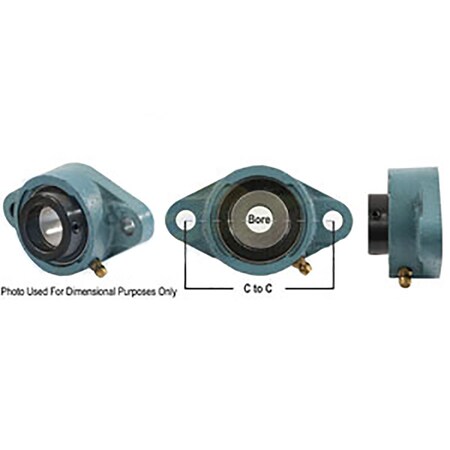 Aftermarket WGTZ10 Blue Flange Bearing Assembly For Universal Products ID 58 OD 1916 HIB10-0048